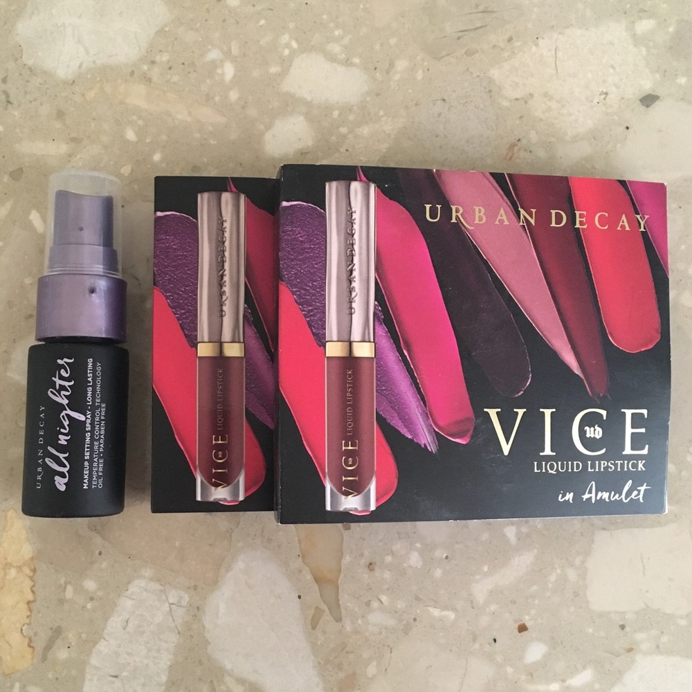 Urban Decay | All-Nighter Spray & Vice Liquid 💄